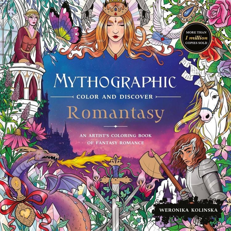 Produktbild: Mythographic Colour and Discover: Romantasy