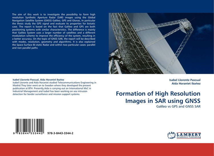 Produktbild: Formation of High Resolution Images in SAR using GNSS
