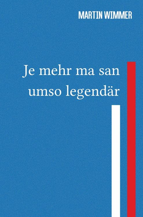Produktbild: Je mehr ma san, umso legend&auml;r