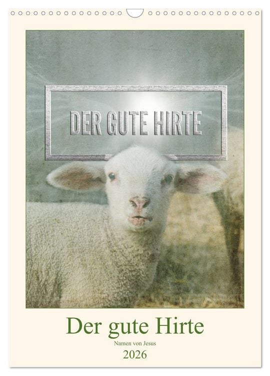 Produktbild: Namen von Jesus (Wandkalender 2026 DIN A3 hoch), CALVENDO Monatskalender
