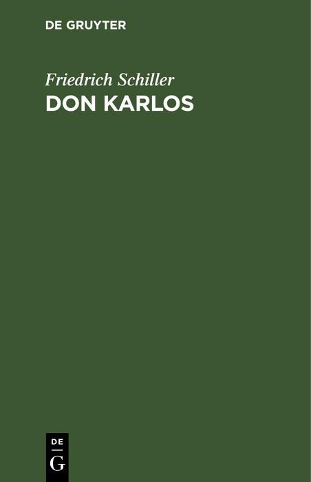 Produktbild: Don Karlos