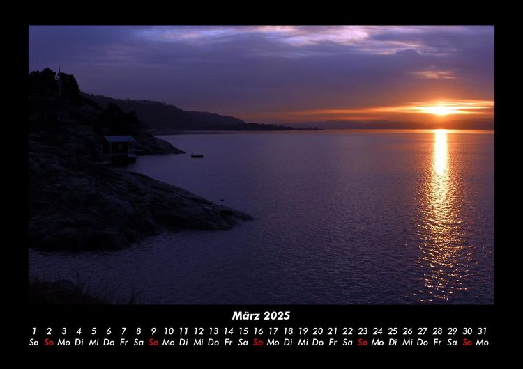 Produktbild: Sonnenunterg&auml;nge 2025 Fotokalender DIN A3