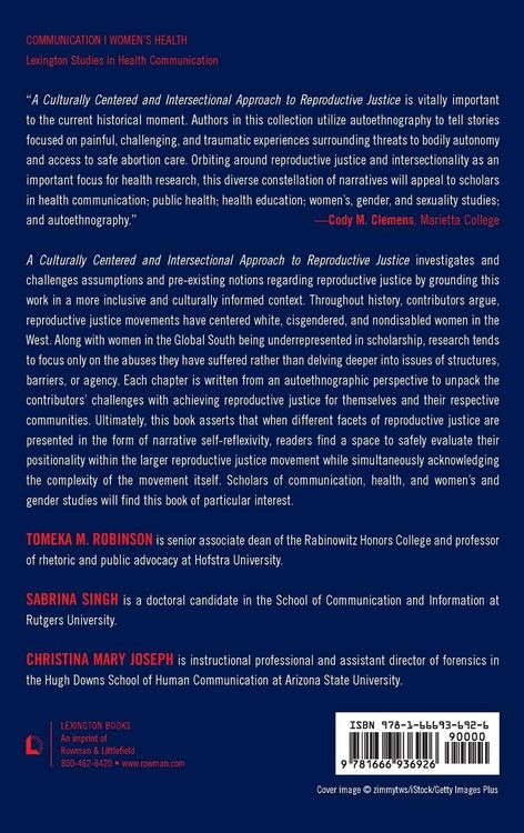 Produktbild: Culturally Centered and Intersectional Approach to Reproductive Justice