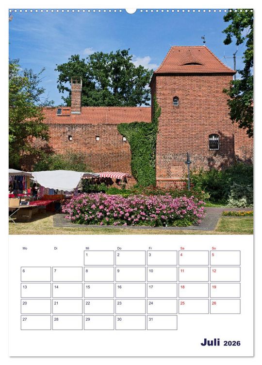 Produktbild: Cottbus Kleinod in der Lausitz (Wandkalender 2026 DIN A2 hoch), CALVENDO Monatskalender