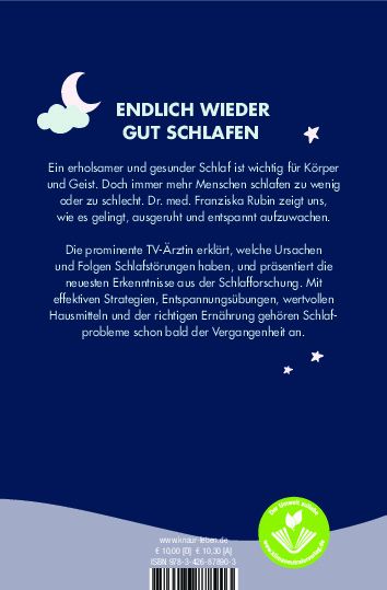 Produktbild: Mein kleines Buch vom guten Schlaf