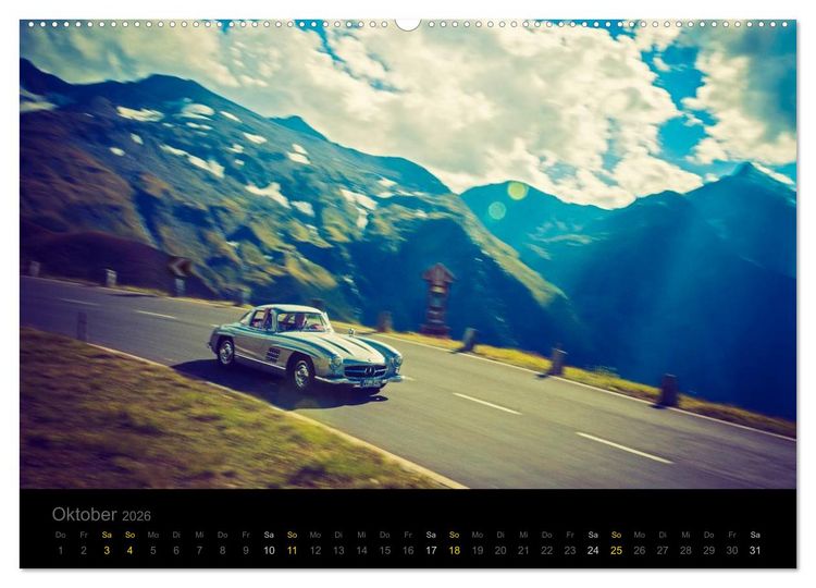 Produktbild: Mercedes Benz 300SL - Racing (Wandkalender 2026 DIN A2 quer), CALVENDO Monatskalender