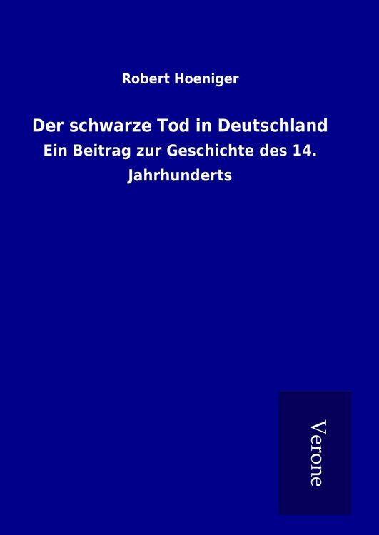 Produktbild: Der schwarze Tod in Deutschland