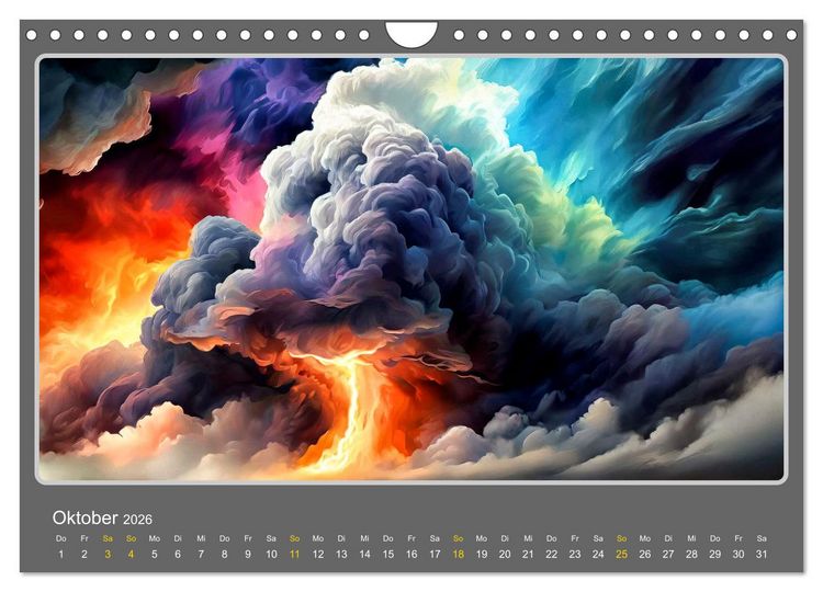 Produktbild: Energiefantasien (Wandkalender 2026 DIN A4 quer), CALVENDO Monatskalender