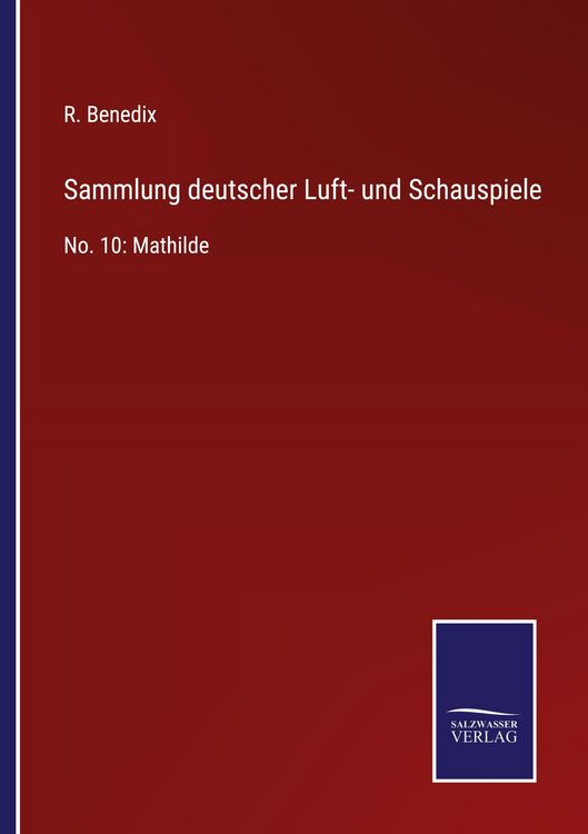 Produktbild: Sammlung deutscher Luft- und Schauspiele