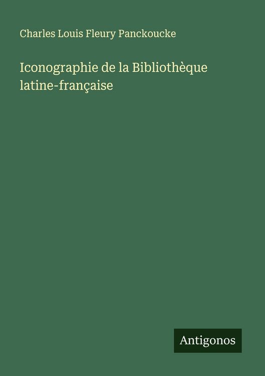 Produktbild: Iconographie de la Biblioth&egrave;que latine-fran&ccedil;aise