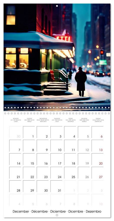 Produktbild: In love with Edward Hopper (Wall Calendar 2026 12 &times; 12 Inch) CALVENDO 12 Month Wall Calendar