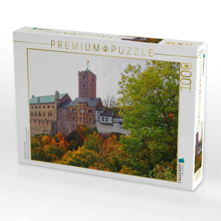 Produktbild: CALVENDO Puzzle Die Wartburg in Th&uuml;ringen | 1000 Teile Lege-Gr&ouml;&szlig;e 64x48cm Foto-Puzzle f&uuml;r gl&uuml;ckliche Stunden