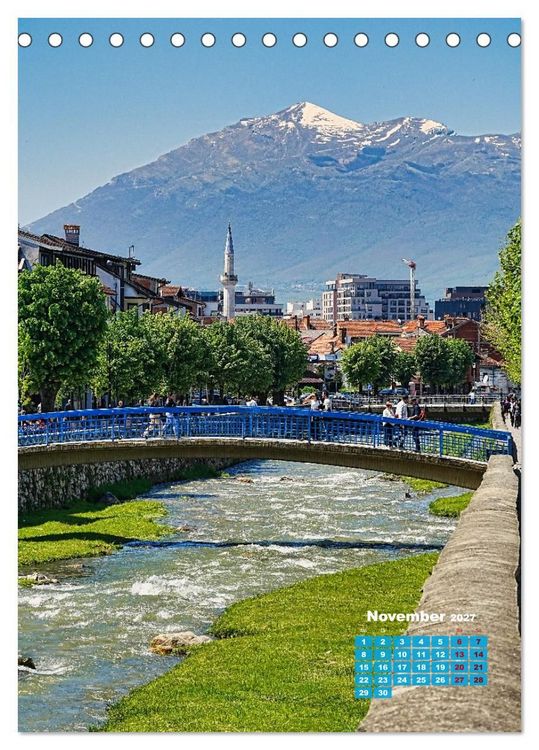 Produktbild: Christliches und muslimisches Kosovo (Tischkalender 2027 DIN A5 hoch), CALVENDO Monatskalender
