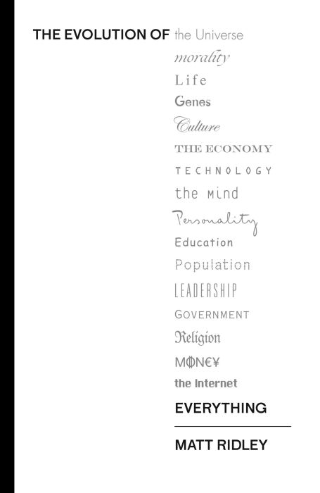 Produktbild: Ridley, M: The Evolution of Everything
