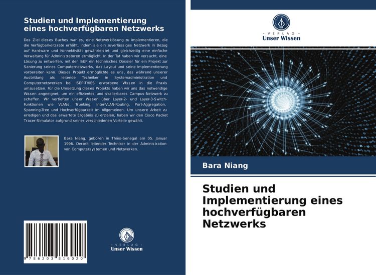 Produktbild: Studien und Implementierung eines hochverf&uuml;gbaren Netzwerks