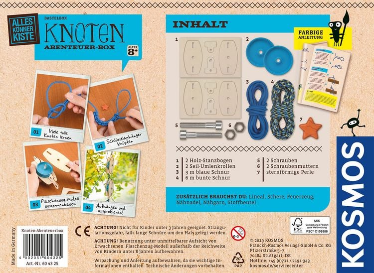 Produktbild: Knoten Abenteuer-Box