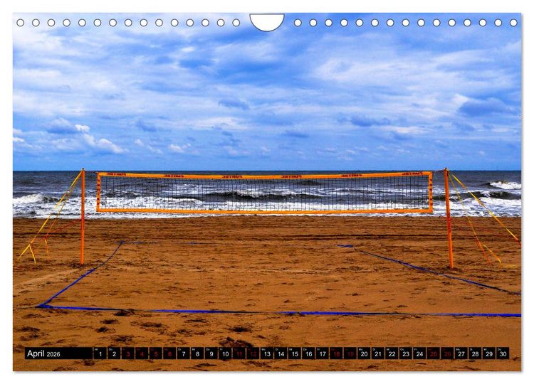 Produktbild: Volleyball Action (Wandkalender 2026 DIN A4 quer), CALVENDO Monatskalender