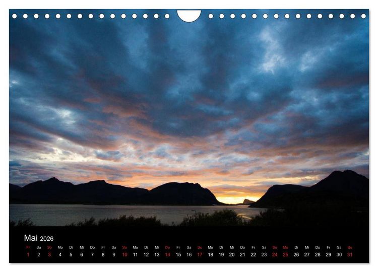 Produktbild: Himmels-Bilder - Die gro&szlig;e Weite (Wandkalender 2026 DIN A4 quer), CALVENDO Monatskalender