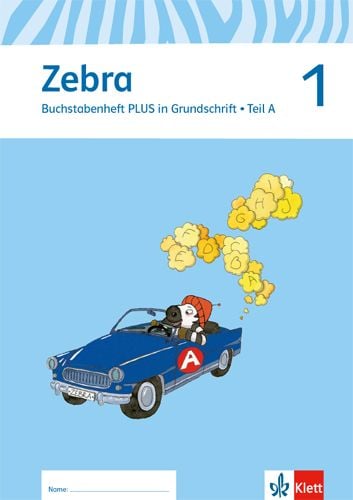 Produktbild: Zebra. Neubearbeitung. Buchstabenheft plus in Grundschrift 1. Schuljahr