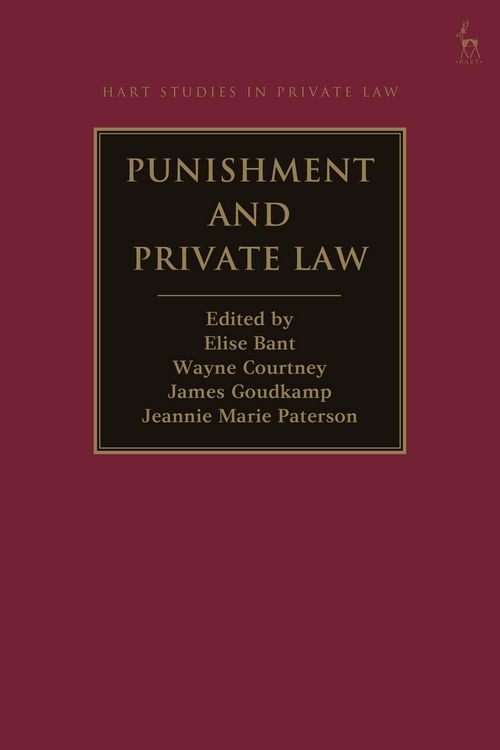 Produktbild: Punishment and Private Law