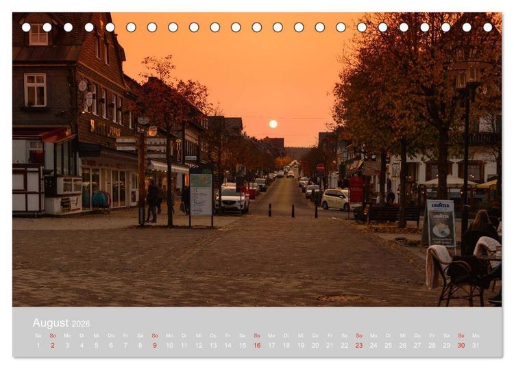 Produktbild: Winterberg - Stadtansichten (Tischkalender 2026 DIN A5 quer), CALVENDO Monatskalender