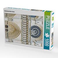 Produktbild: CALVENDO Puzzle Kathedrale Notre-Dame | 1000 Teile Lege-Gr&ouml;&szlig;e 64x48cm Foto-Puzzle f&uuml;r gl&uuml;ckliche Stunden