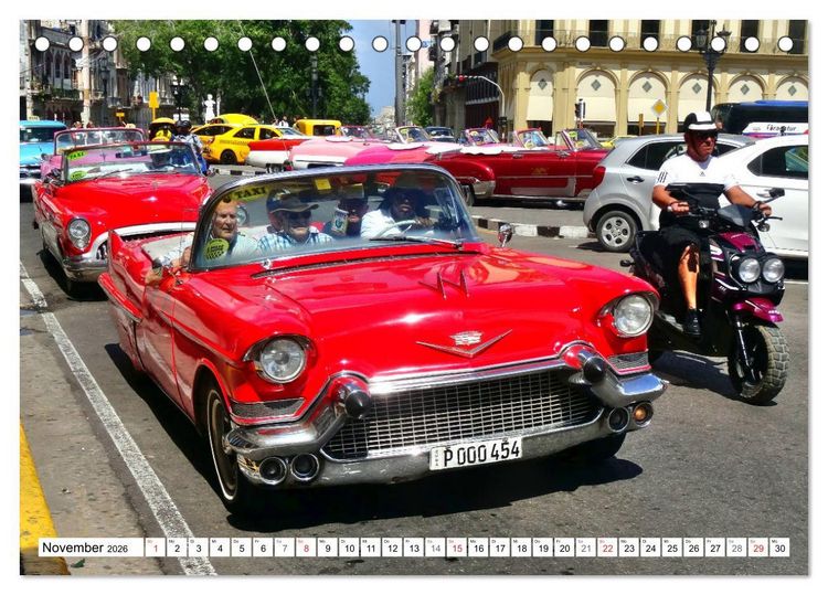 Produktbild: Auto Legenden CADILLAC (Tischkalender 2026 DIN A5 quer), CALVENDO Monatskalender