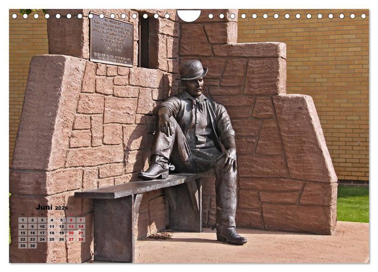 Produktbild: Wyoming Equality State (Wandkalender 2026 DIN A4 quer), CALVENDO Monatskalender
