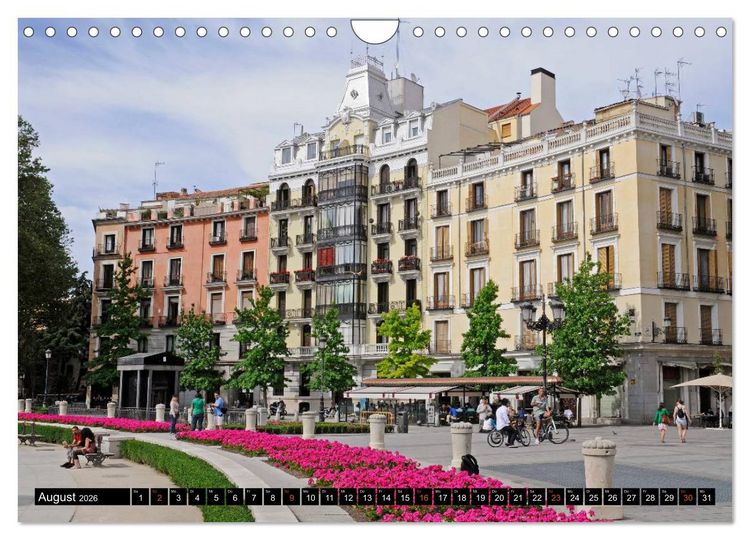Produktbild: Madrid (Wandkalender 2026 DIN A4 quer), CALVENDO Monatskalender