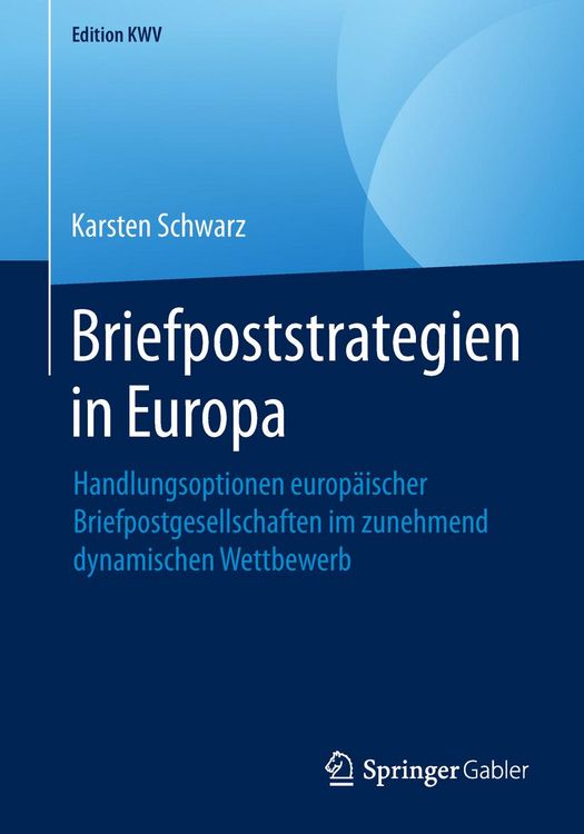 Produktbild: Briefpoststrategien in Europa