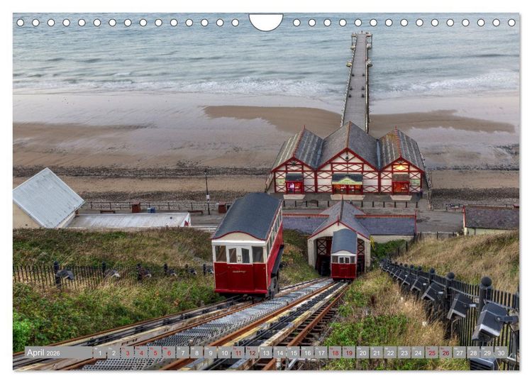 Produktbild: Yorkshire, England: Romantik zwischen Hochmooren und wilder K&uuml;ste (Wandkalender 2026 DIN A4 quer), CALVENDO Monatskalender