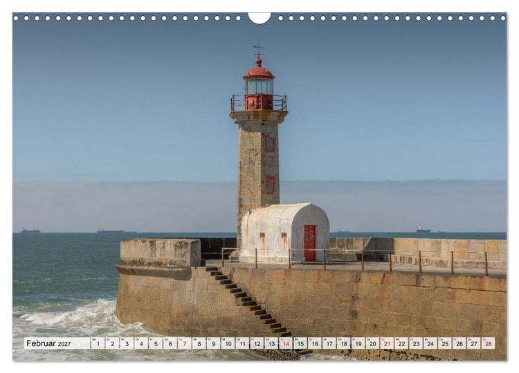 Produktbild: Porto Magisch - Am Ufer des Douro (Wandkalender 2027 DIN A3 quer), CALVENDO Monatskalender