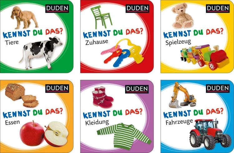 Produktbild: Duden - Kennst Du das? Meine bunte Kinderwelt, 6 Bde.