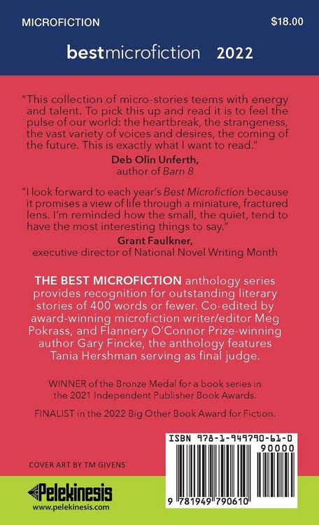 Produktbild: Best Microfiction 2022