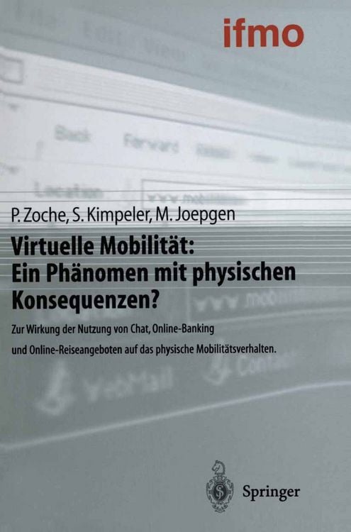 Produktbild: Virtuelle Mobilit&auml;t: Ein Ph&auml;nomen mit physischen Konsequenzen?