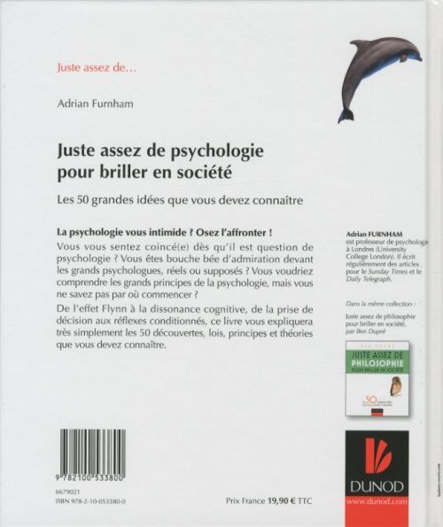 Produktbild: Juste assez de psychologie pour briller en soci&eacute;t&eacute;