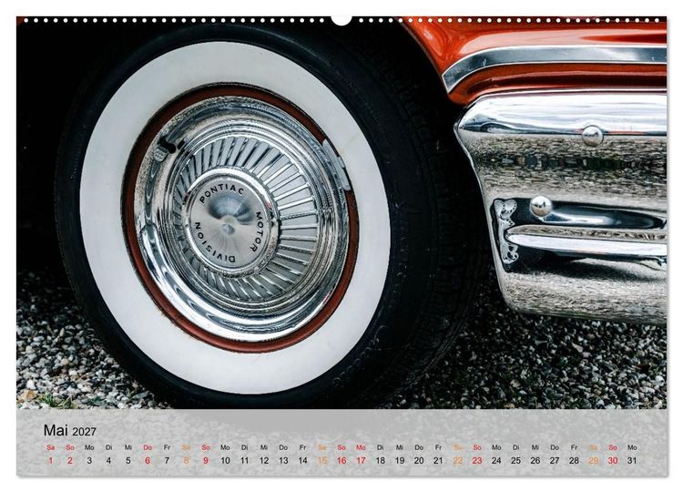 Produktbild: Pontiac Star Chief - Details voller Stil (Wandkalender 2027 DIN A2 quer), CALVENDO Monatskalender