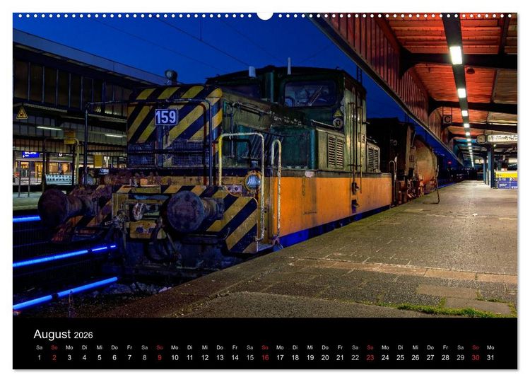 Produktbild: Ruhrlights II - Nachtlichter des Ruhrgebietes (Wandkalender 2026 DIN A2 quer), CALVENDO Monatskalender