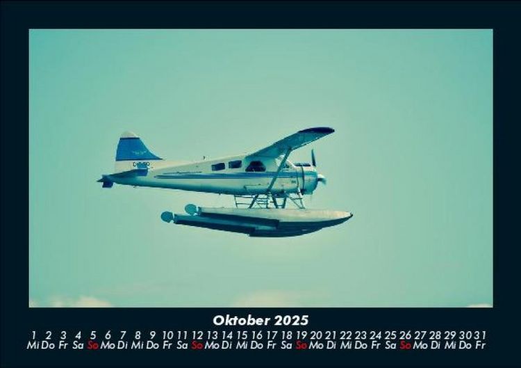 Produktbild: Flugzeuge 2025 Fotokalender DIN A5