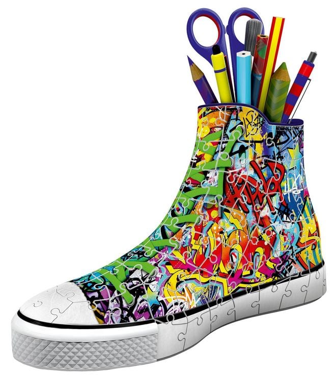 Produktbild: 3D Puzzle Ravensburger Sneaker Graffiti 108 Teile