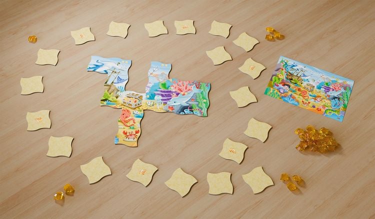 Produktbild: Game m. Puzzle - Schatzsuche im Ozean