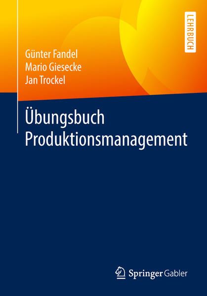 Produktbild: &Uuml;bungsbuch Produktionsmanagement