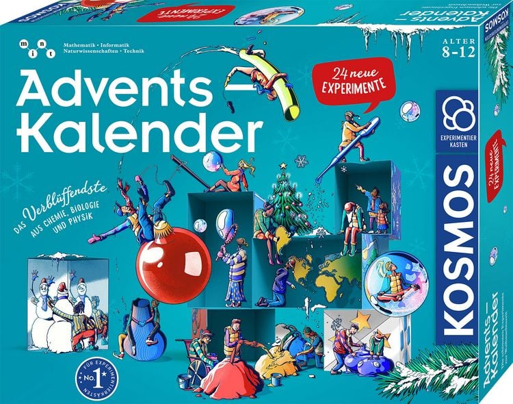 Produktbild: Adventskalender - Die sch&ouml;nsten Experimente zur Weihnachtszeit