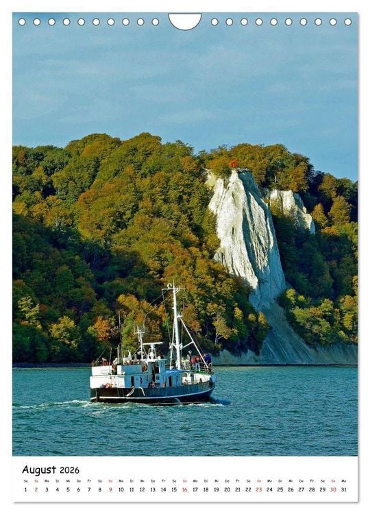 Produktbild: R&uuml;gen-Idyllische Momente (Wandkalender 2026 DIN A4 hoch), CALVENDO Monatskalender