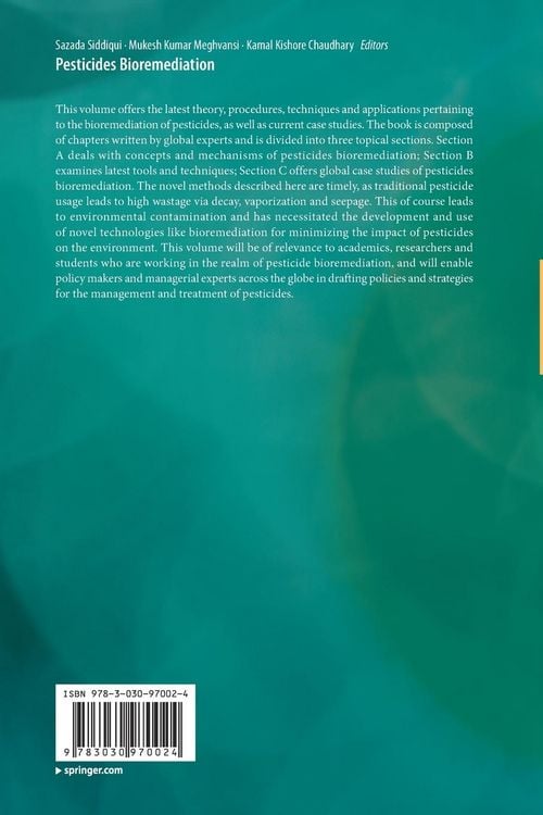 Produktbild: Pesticides Bioremediation