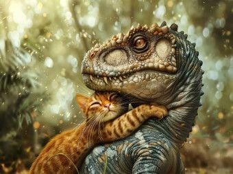 Produktbild: CALVENDO Puzzle Ein Motiv aus dem Kalender "Wie w&auml;re es mit einem Dinosaurier als Haustier?" | 2000 Teile Lege-Gr&ouml;&szlig;e 90x67cm Foto-Puzzle f&uuml;r gl&uuml;ckliche Stunden