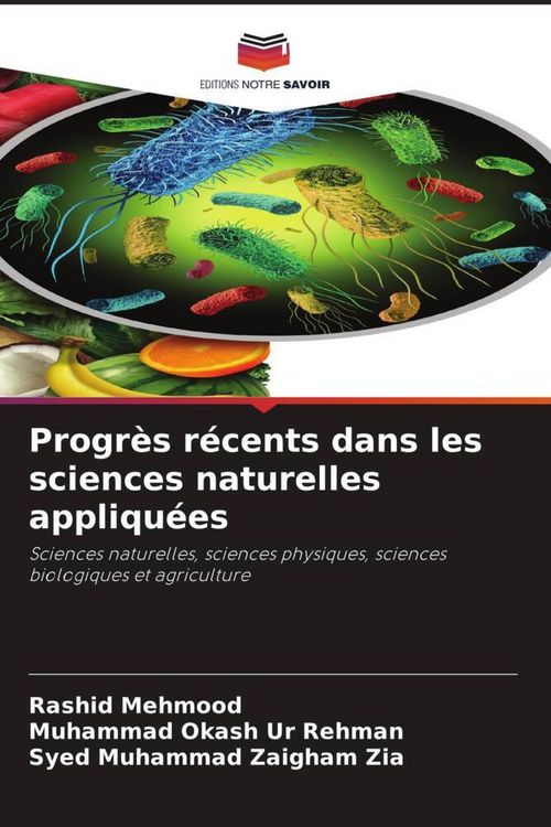 Produktbild: Progr&egrave;s r&eacute;cents dans les sciences naturelles appliqu&eacute;es