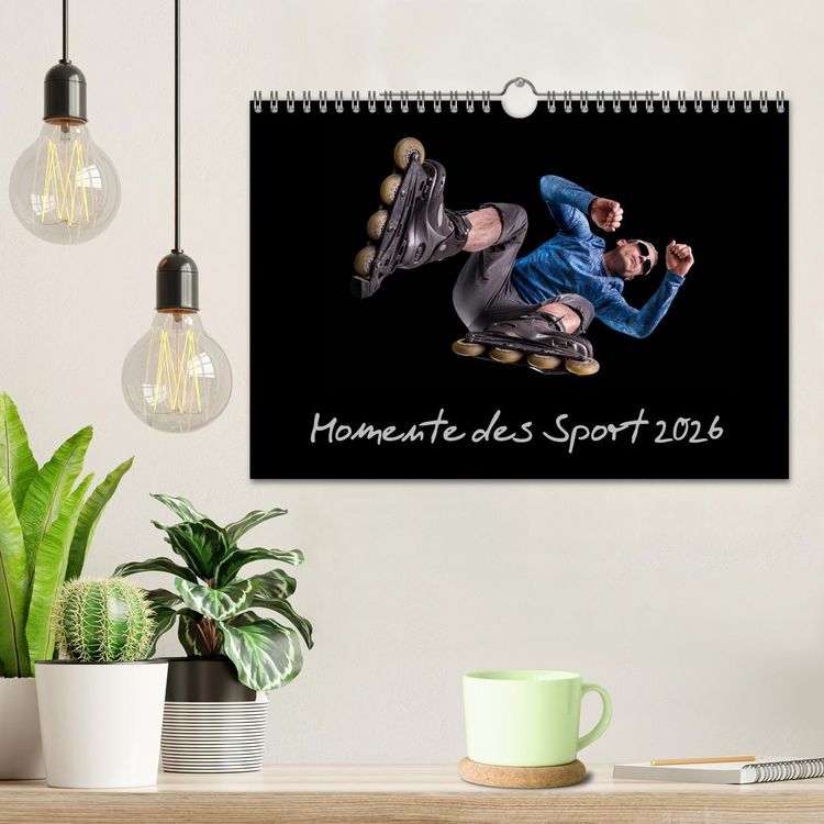 Produktbild: Momente des Sport (Wandkalender 2026 DIN A4 quer), CALVENDO Monatskalender