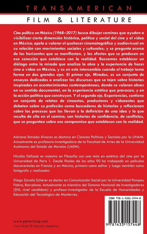 Produktbild: Cine pol&iacute;tico en M&eacute;xico (1968-2017)