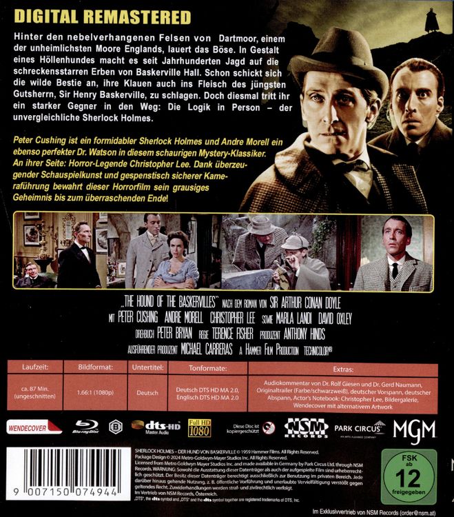 Produktbild: Der Hund von Baskerville (remastered)